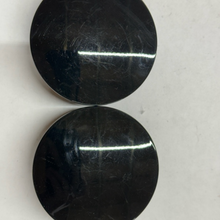 Load image into Gallery viewer, Set of 2 Blank Gloss Black Wheel Center Cap CAP5190 18078713