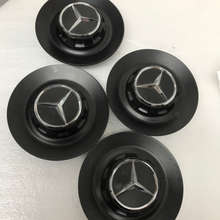 Load image into Gallery viewer, Set of 4 Mercedes Benz Wheel Center Caps A0004001100 2911b003