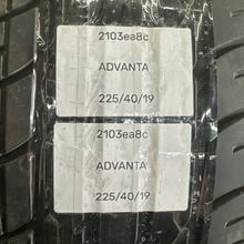 Load image into Gallery viewer, ADVANTA HP-Z-D TIRE 225/40/19 2103ea8c USED