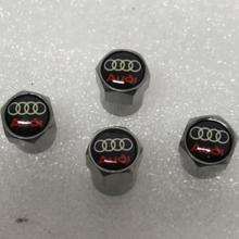 Load image into Gallery viewer, Set of 4 Audi Tire Valves For Car b3d413e7