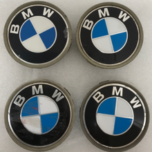 Load image into Gallery viewer, Set of 4 BMW wheel center caps 3 &amp; 5 &amp; 7 series 6768640 68mm b438d91a