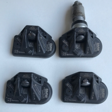 Load image into Gallery viewer, Set of 4 BMW Tire Pressure System TPMS 6877936-04 e399cdb9