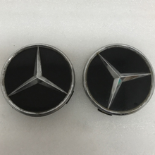 Load image into Gallery viewer, SET OF 2 CENTER CAPS Mercedes Benz 2204000125 75MM 8c8fec56