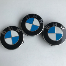 Load image into Gallery viewer, Set of 3 BMW OEM Wheel Hub Center Cap 36136850834 f03d0b7f