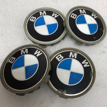 Load image into Gallery viewer, Set of 4 BMW wheel center caps 3 &amp; 5 &amp; 7 series 6768640 68mm 435f2210