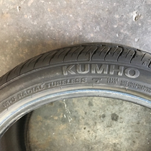 Load image into Gallery viewer, One KUMHO ECSTA 4X 225/40/18 Tire f193b1e7