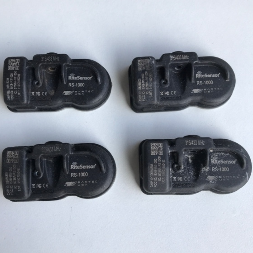 SET of 4 Bartec TPMS Dual Frequency 315/433Mhz RS1000  a8d4546c