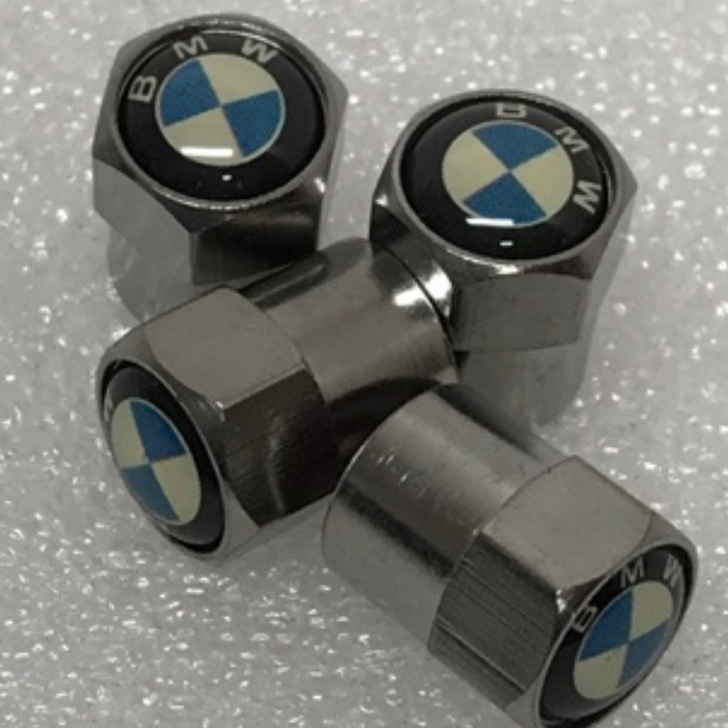 Set of 4 BMW Tire Stem Valve Cap For Car 6e4d20c4
