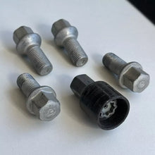 Load image into Gallery viewer, Mercedes-Benz Wheel Locks Set B66470155 6c77836f