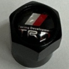Load image into Gallery viewer, Set of 4 Universal  Trd Black Wheel Stem Air Valve Caps 45fe5db6black