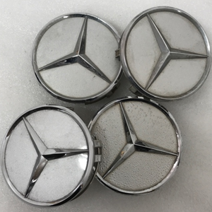4x for Mercedes-Benz Silver Wheel Center Hub Caps 75mm 7962fcb8