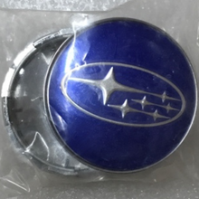 Load image into Gallery viewer, Subaru Wheel Center Cap Glossy Blue abfdb955
