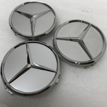 Load image into Gallery viewer, Set of 3 Mercedes-Benz Wheel Hub Center Caps b76fd65b