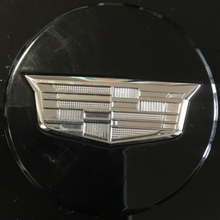 Load image into Gallery viewer, Set of 4 Cadillac Black Wheel Hub Center Cap 9597375 ed92511a