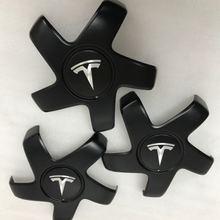 Load image into Gallery viewer, SET OF 3 Tesla 1044234-00-A Wheel OEM Center Cap 1a809c9a