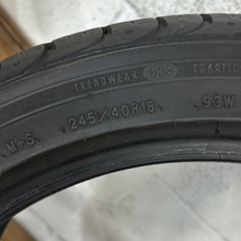 Load image into Gallery viewer, Set of 2 GOOD YEAR EAGLE SPORT 245/40/18 Tires 1fa7532d