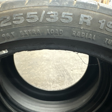 Load image into Gallery viewer, SET OF 2 CONTINENTAL CONTISPORTCONTACT 255/35/19 TIRES 1795523f