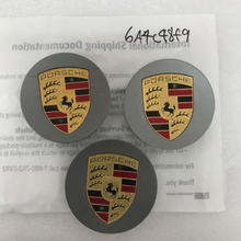 Load image into Gallery viewer, Set of 3 Porsche Center Cap 9P1601147 6a4c48f9