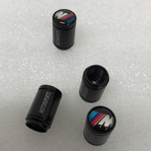 Load image into Gallery viewer, Set of 4 Motorsports BMW Tire Stem Valve Cap 338a3831