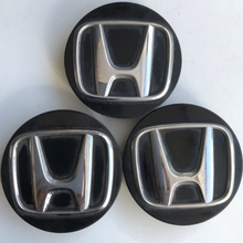 Load image into Gallery viewer, Set of 3 Honda Center Caps 44732 TVA-A 60mm 237d4a8f