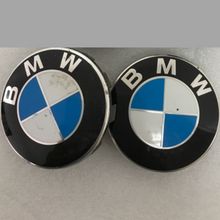 Load image into Gallery viewer, Set of 2 BMW Wheel Center Cap 68mm Genuine 36136783536 622aaacc
