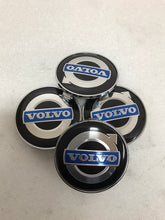 Load image into Gallery viewer, Set of 4 Volvo Iron Mark Alloy Wheel Center Cap Black 34df29a8