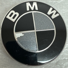 Load image into Gallery viewer, Set of 3 BMW Wheel Rim 6850834 57mm Black Center Cap 88a0106e