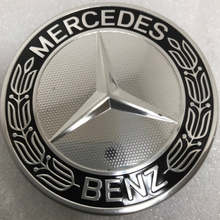 Load image into Gallery viewer, Set of 4 Mercedes-Benz 75MM Dark Blue Wheel Center Hub Caps 9be888ac
