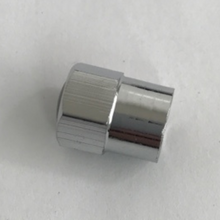 Load image into Gallery viewer, Set of 4 Universal Jeep Silver Wheel Stem Air Valve Caps 058edb6fS