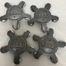 Load image into Gallery viewer, Set of 4 Audi Spyder Wheel Hub Center Caps 135MM 4F0601165N ba5bd018