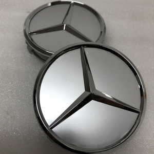 SET OF 2 CENTER CAPS Mercedes Benz A1714000125 75 MM 182fb2b0