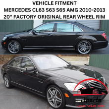 Load image into Gallery viewer, MERCEDES CL63 S63 S65 AMG 2010-2013 20&quot; FACTORY ORIGINAL REAR WHEEL RIM