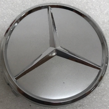 Load image into Gallery viewer, Mercedes-Benz Silver Wheel Center Hub Caps 7530cc26