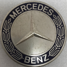 Load image into Gallery viewer, Set of 4 Mercedes 75MM Classic Dark Blue Wheel Center Hub Caps AMG a307ccc4