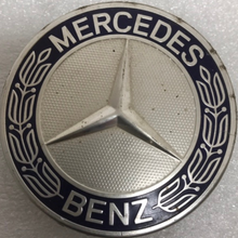 Load image into Gallery viewer, Set of 4 Mercedes 75MM Classic Dark Blue Wheel Center Hub Caps bf8f3550