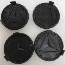 Load image into Gallery viewer, Set of 4 Mercedes Classic Dark Blue Wheel Center Hub Caps AMG Wreath 278a95f