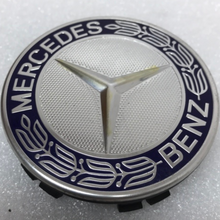 Load image into Gallery viewer, Set of 4 Mercedes-Benz 75MM Classic Dark Blue Wheel Center Hub Caps 1ed41085