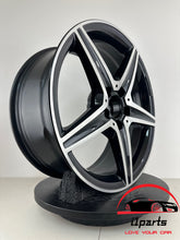 Load image into Gallery viewer, USED MERCEDES C-CLASS C43 C450 2016-2019 18"FACTORY OEM FRONT AMG WHEEL RIM