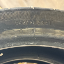 Load image into Gallery viewer, Set of 2 Michelin Pilot Sport Tire Size 245/35/21