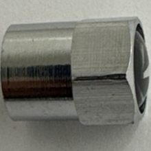 Load image into Gallery viewer, Set of 4 Universal Infiniti Silver Wheel Stem Air Valve Caps d3debc64