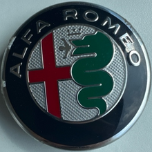 Load image into Gallery viewer, Set of 2 Alfa Romeo Wheel Center Caps Hubcaps Rim Caps 60MM aab06ea1