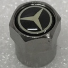 Load image into Gallery viewer, Set of 4 Mercedes Tire Valve Stem Caps For Car 729d6484