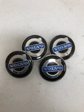 Load image into Gallery viewer, Set of 4 Volvo Iron Mark Alloy Wheel Center Cap Black 34df29a8