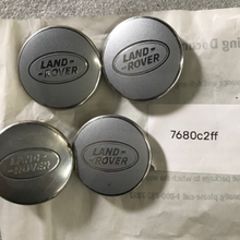 Load image into Gallery viewer, Set of 4 Center Caps Land Rover CK52-1A096-AB 63mm 7680c2ff