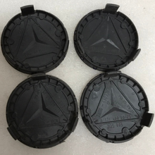 Load image into Gallery viewer, Set of 4 Mercedes 75MM Classic Silver Wheel Center Hub Caps AMG dd8b87a3