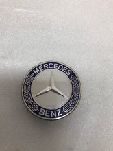 Load image into Gallery viewer, Set of 4 Mercedes 75MM Classic Dark Blue Wheel Center Hub Caps 6596c749