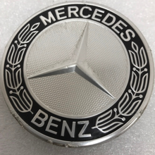 Load image into Gallery viewer, Set of 4 Mercedes 75MM Classic Dark Blue Wheel Center Hub Caps 47205fec