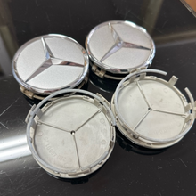 Load image into Gallery viewer, Set of 4 Mercedes-Benz Silver Center Cap 75MM 87ba248b