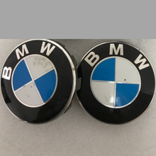 Load image into Gallery viewer, Set of 2 BMW Wheel Center Cap 68mm Genuine 36136783536 622aaacc