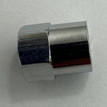 Load image into Gallery viewer, Set of 4 Universal Cadillac Silver Wheel Stem Air Valve Caps e1ea0b59
